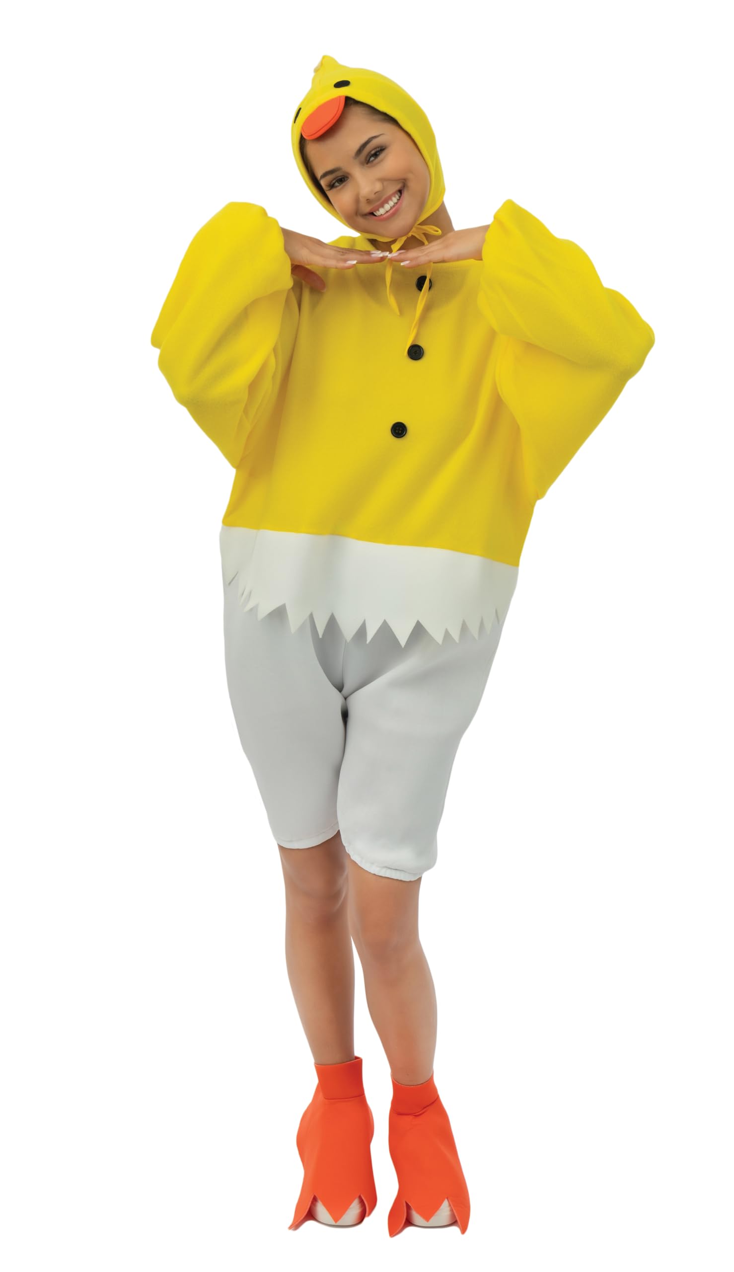 p-tit-clown-erwachsenenkost-m-gelb-wei-kost-m image 2