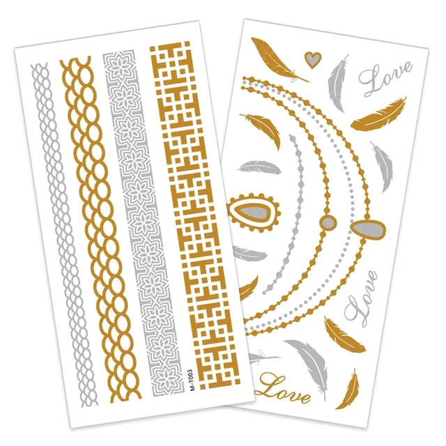 ptit-clown-23739-tattoos-gold-silber-i-zuf-lliges-modell-tempor-re-metallic-tatt image 1
