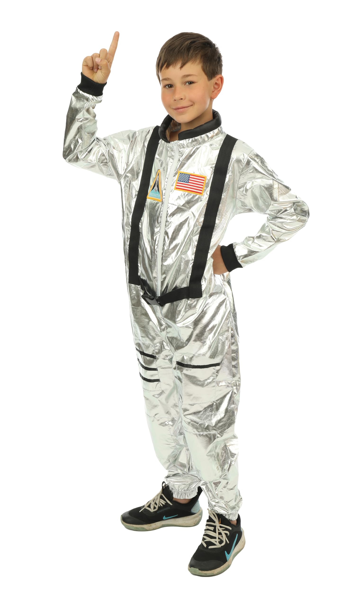 ptit-clown-23971-astronauten-kost-m-silber-kinder-10-12-jahre image 2