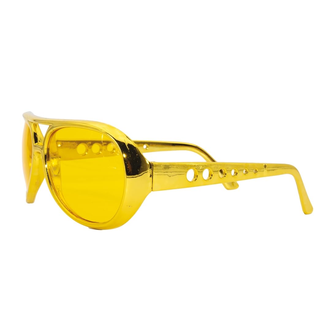 ptit-clown-rock-n-roll-brille-gold-f-r-erwachsene image 3