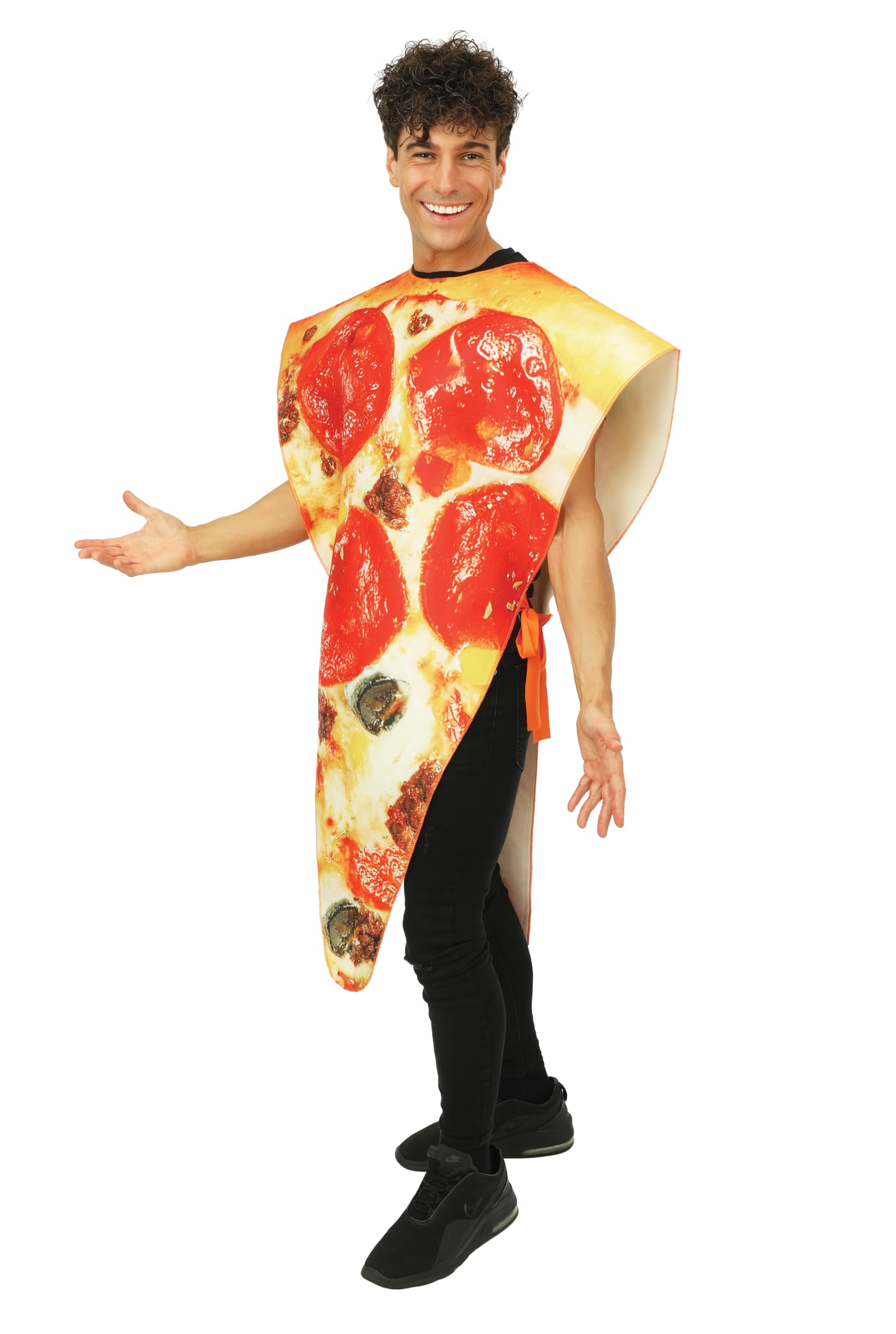 ptit-clown-food-tunika-kost-m-erwachsene-einheitsgr-e-ei-pizza-pommes-hotdog-bur image 2