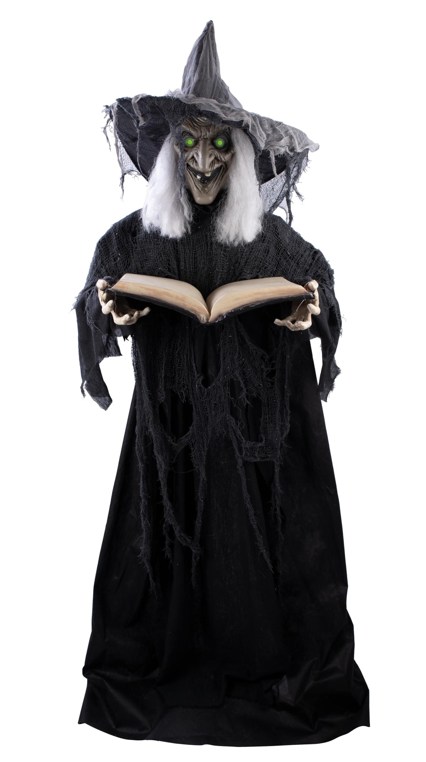 ptit-clown-animierte-halloween-hexe-190-cm-mit-sound-und-licht image 1