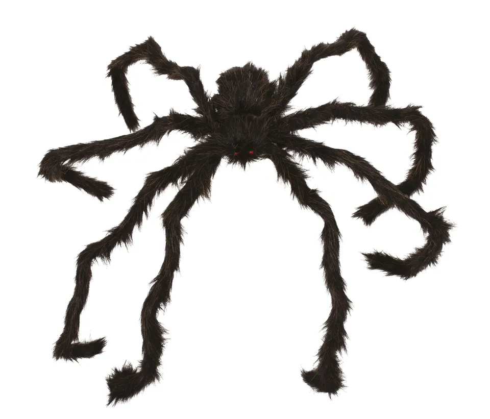 ptit-clown-riesenspinne-pl-sch-128-cm-schwarz-braun-halloween-deko image 1