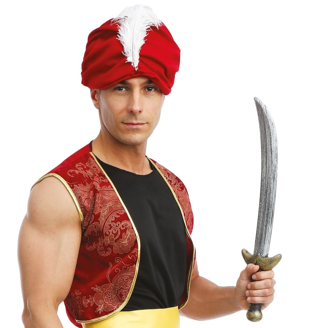 ptit-clown-sabre-oriental-kost-m-schwert-45-cm-dunkelgrau image 4