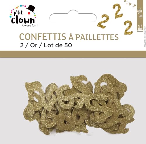 p-tit-clown-re21033-50-glitzer-konfetti-zahl-2-gold-50-st-ck image 5