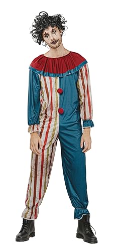 ptit-clown-clown-kost-m-herren-gr-e-l-halloween-cosplay-verkleidung image 5