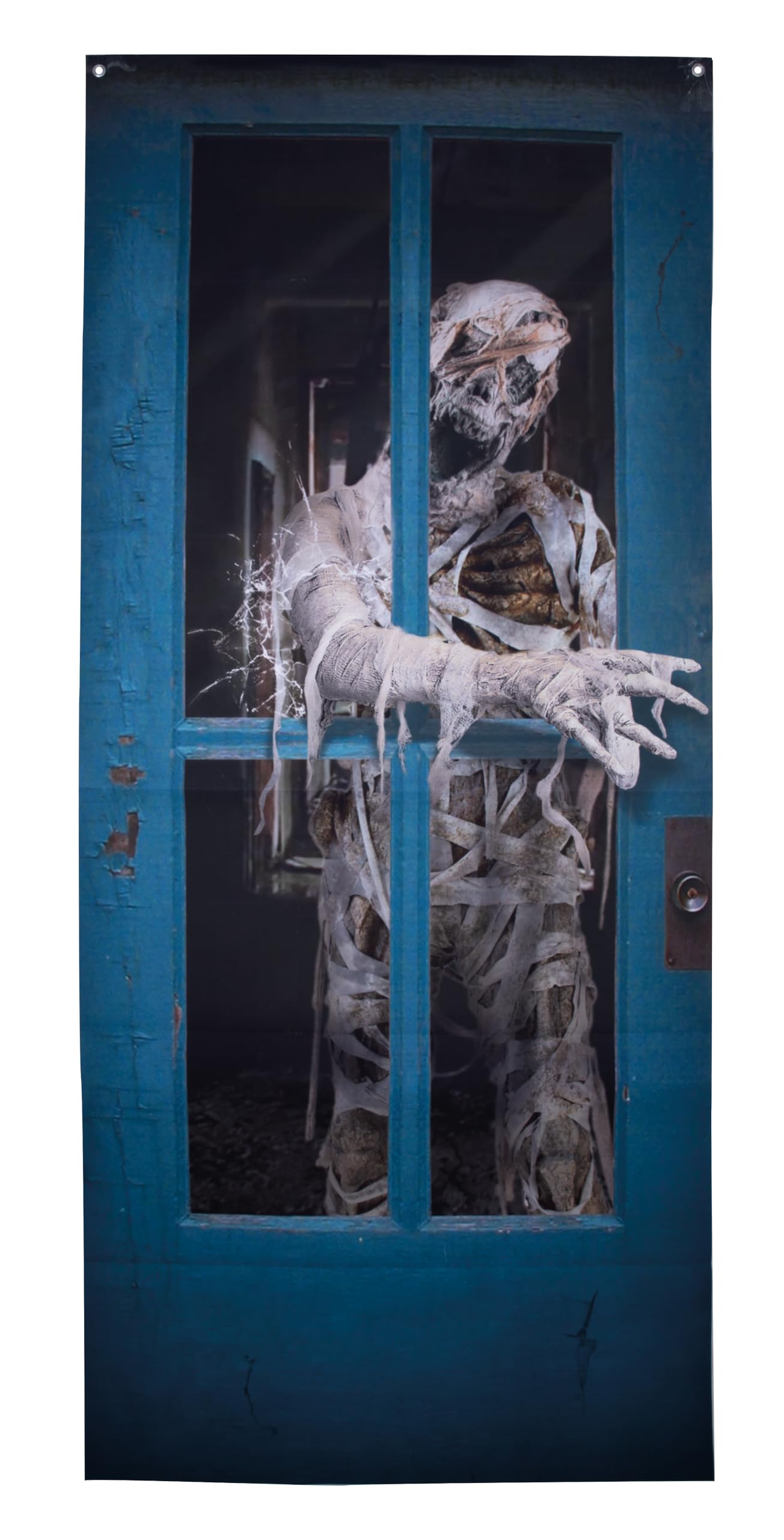 p-tit-clown-halloween-t-rdekoration-zombie-blau-180x80-cm-polyester image 1
