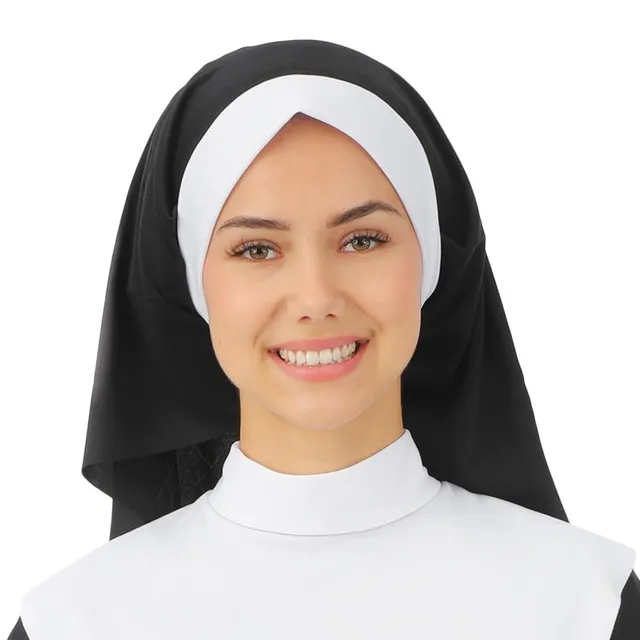 ptit-clown-nonnen-kopfschmuck-kost-m-accessoire image 1