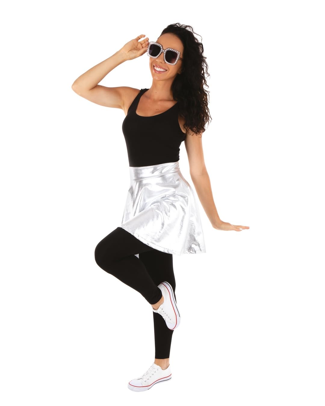 ptit-clown-damen-disco-rock-70er-kost-mrock image 2
