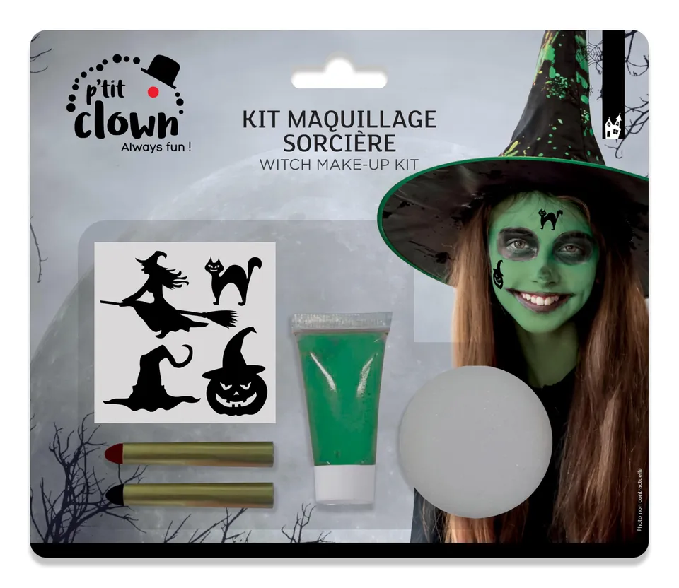 p-tit-clown-make-up-set-hexe-monster-mit-stickern-f-r-kinder image 1