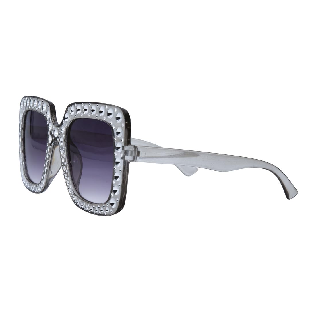 p-tit-clown-disco-brille-strass-silber-erwachsene image 3