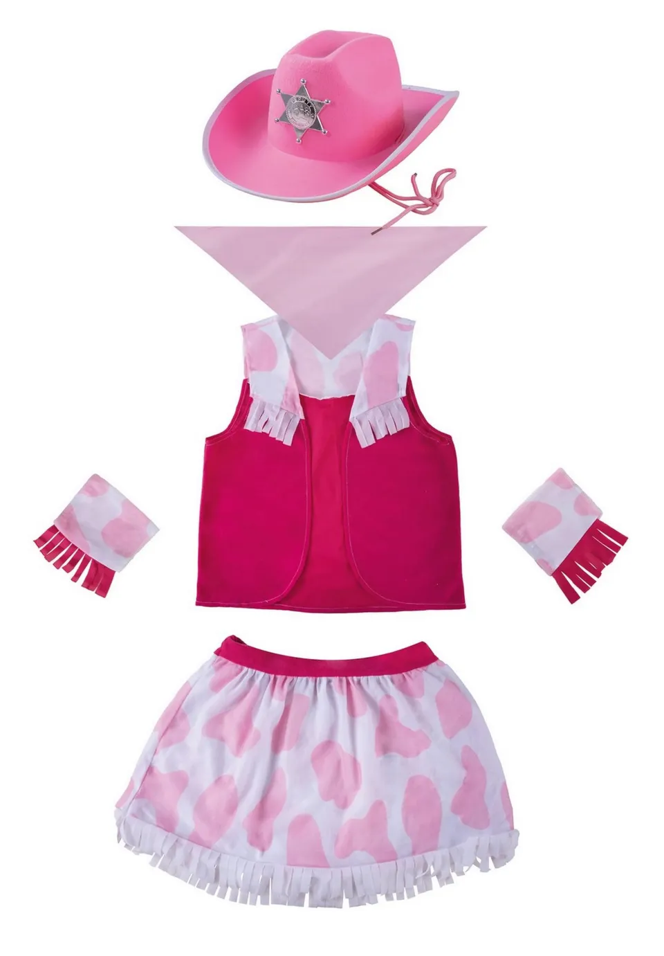 p-tit-clown-21007-cowgirl-set-kinder-einheitsgr-e image 1