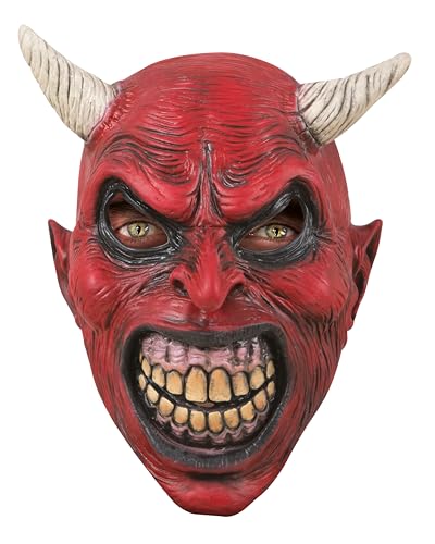 ptit-clown-teufelsmaske-rot-latex-erwachsene-masque-de-diable-rouge image 3