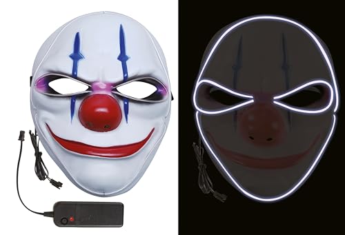 p-tit-clown-horror-clown-maske-leuchtend-erwachsene-15005 image 3