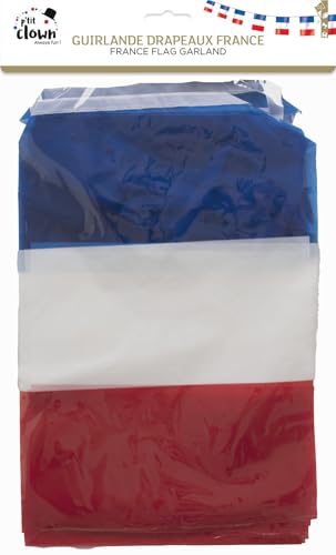 ptit-clown-28100-girlande-frankreich-10-flaggen-20x30-cm-5-m-rot-wei-blau image 5