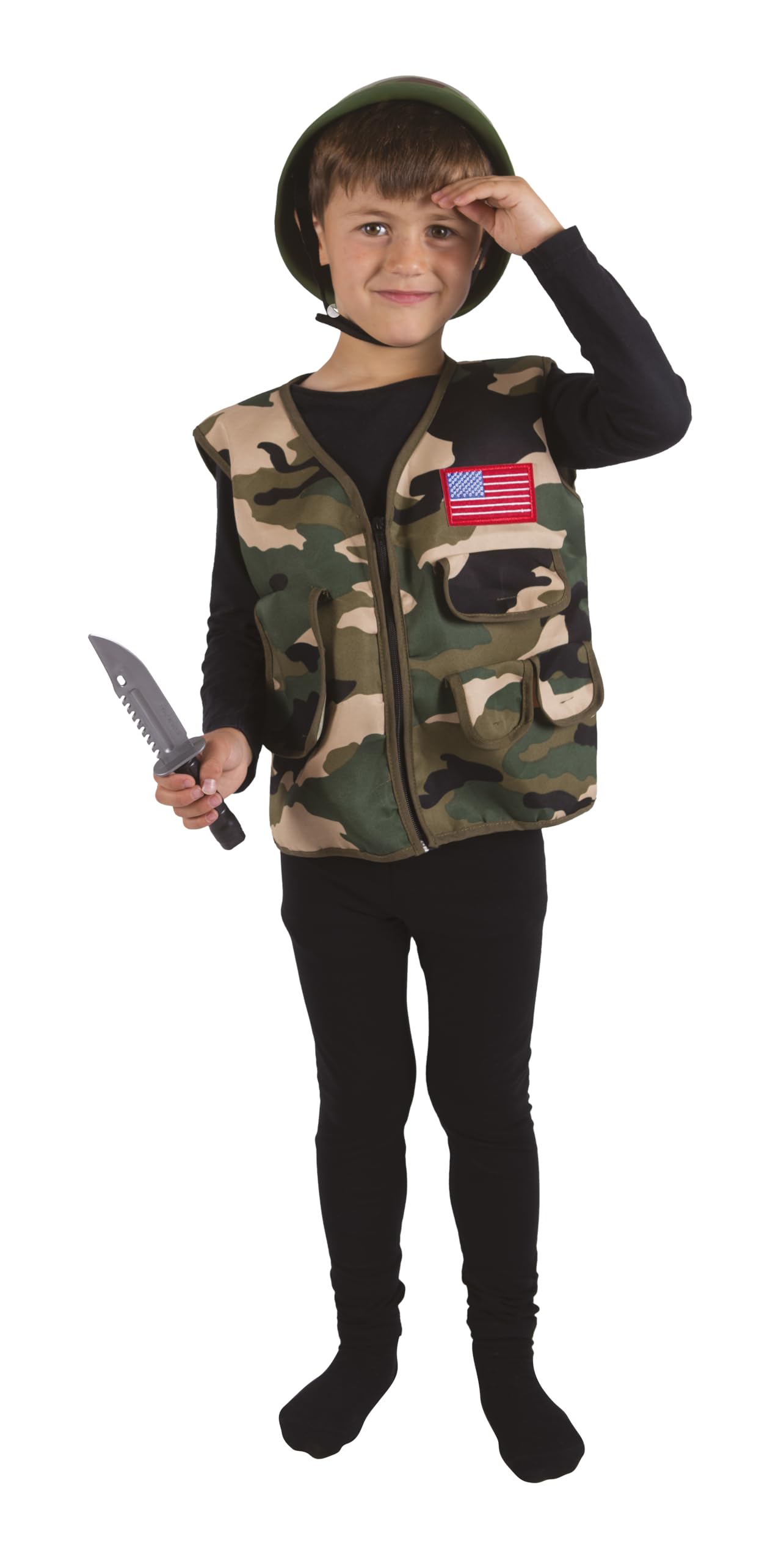 p-tit-clown-kit-militaire-kinder-kost-m-multicolor image 3