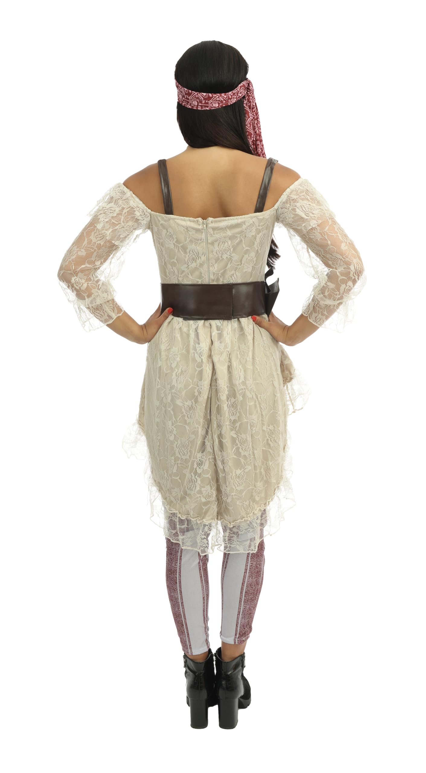 p-tit-clown-freibeuter-damenkost-m-pirat-f-r-erwachsene-polyester image 3