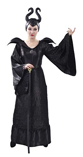 ptit-clown-maleficent-halloween-kost-m-damen-l-xl-schwarz image 2