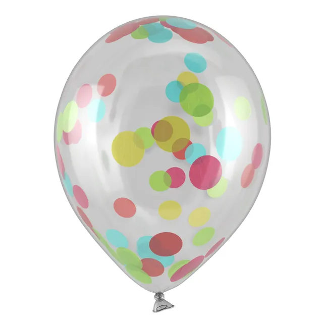 p-tit-clown-konfetti-luftballons-mehrfarbig-30-cm-3er-set image 1