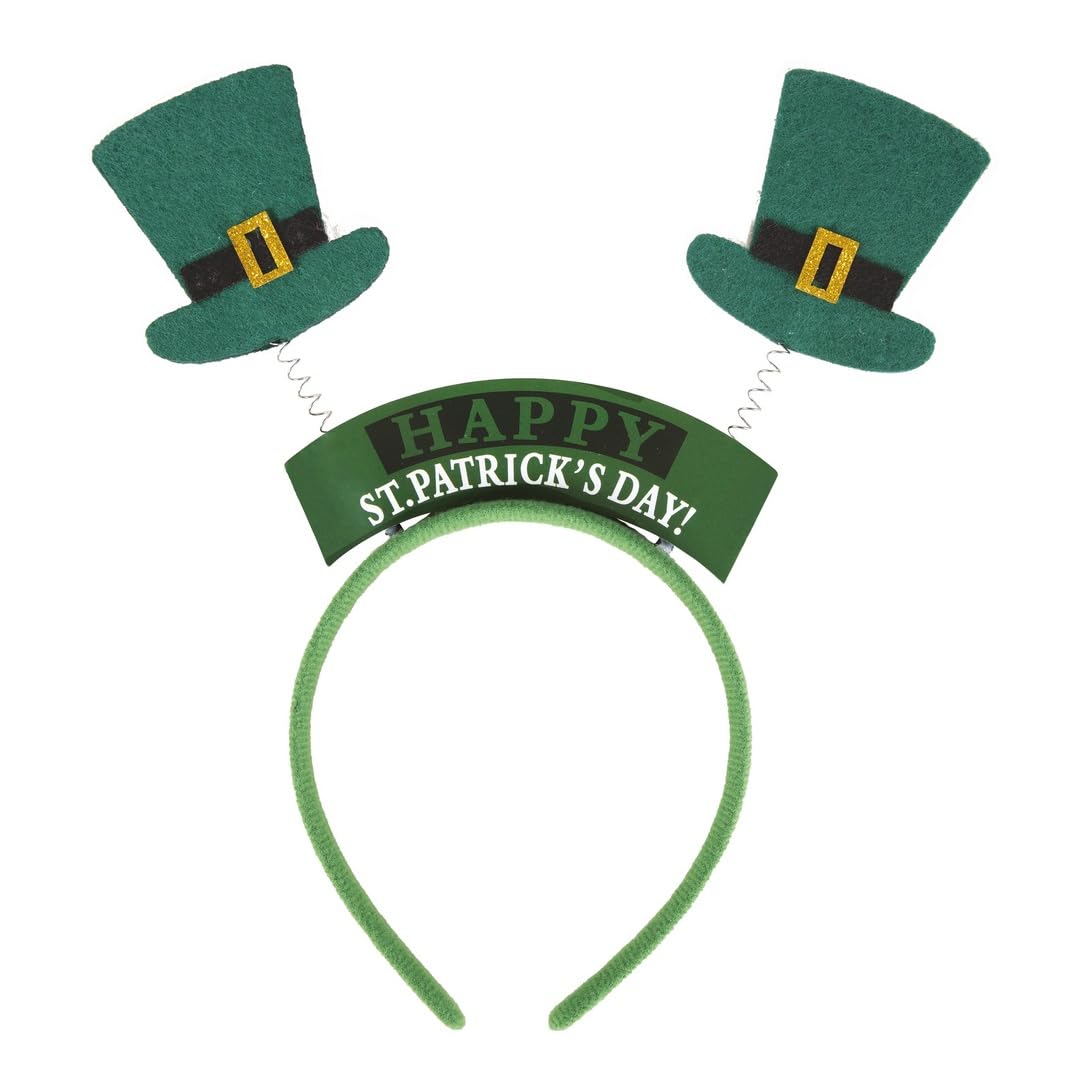 p-tit-clown-23241-haarreif-st-patrick-s-day-hut-gr-n-filz-kunststoff image 2
