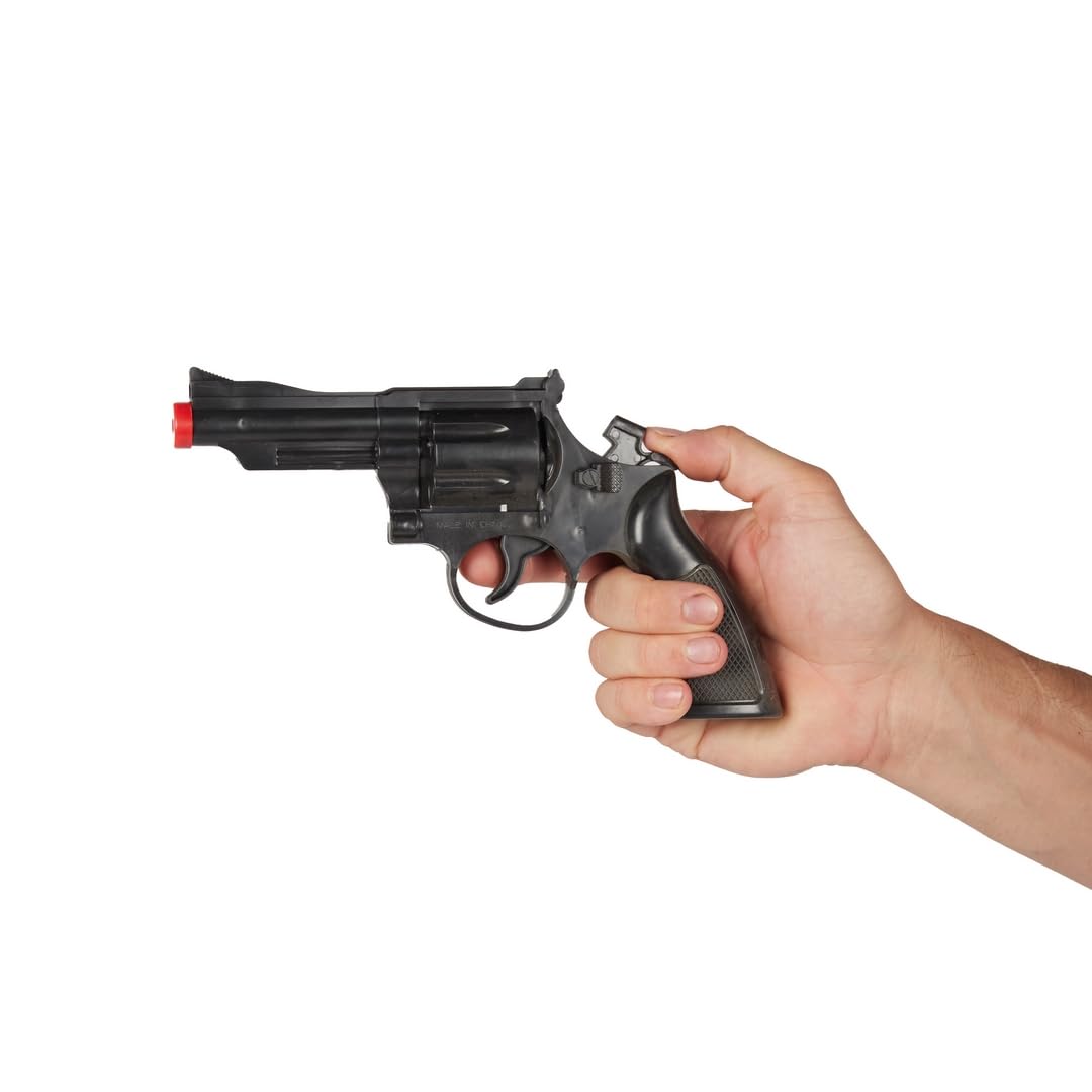 ptit-clown-51366-revolver-pistole-25-cm-kunststoff-schwarz image 3