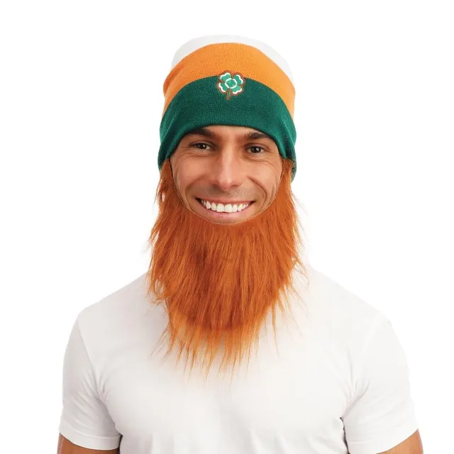 p-tit-clown-m-tze-flagge-st-patrick-s-day-mit-bart image 1