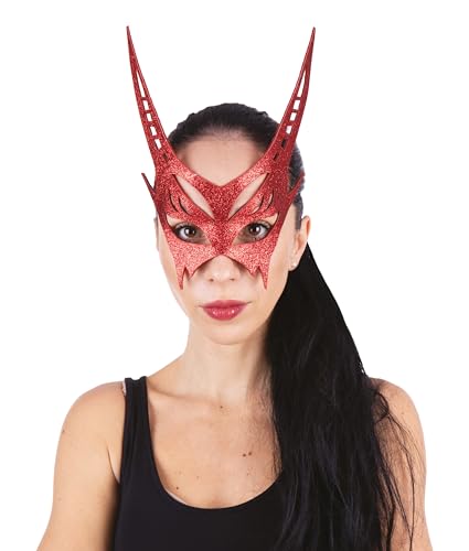 p-tit-clown-teufelsmaske-rot-halloween-maske image 7