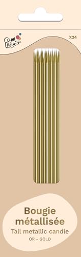 p-tit-clown-re22719-kuchenkerzen-24er-set-gold-15-3-cm-mit-halter image 7
