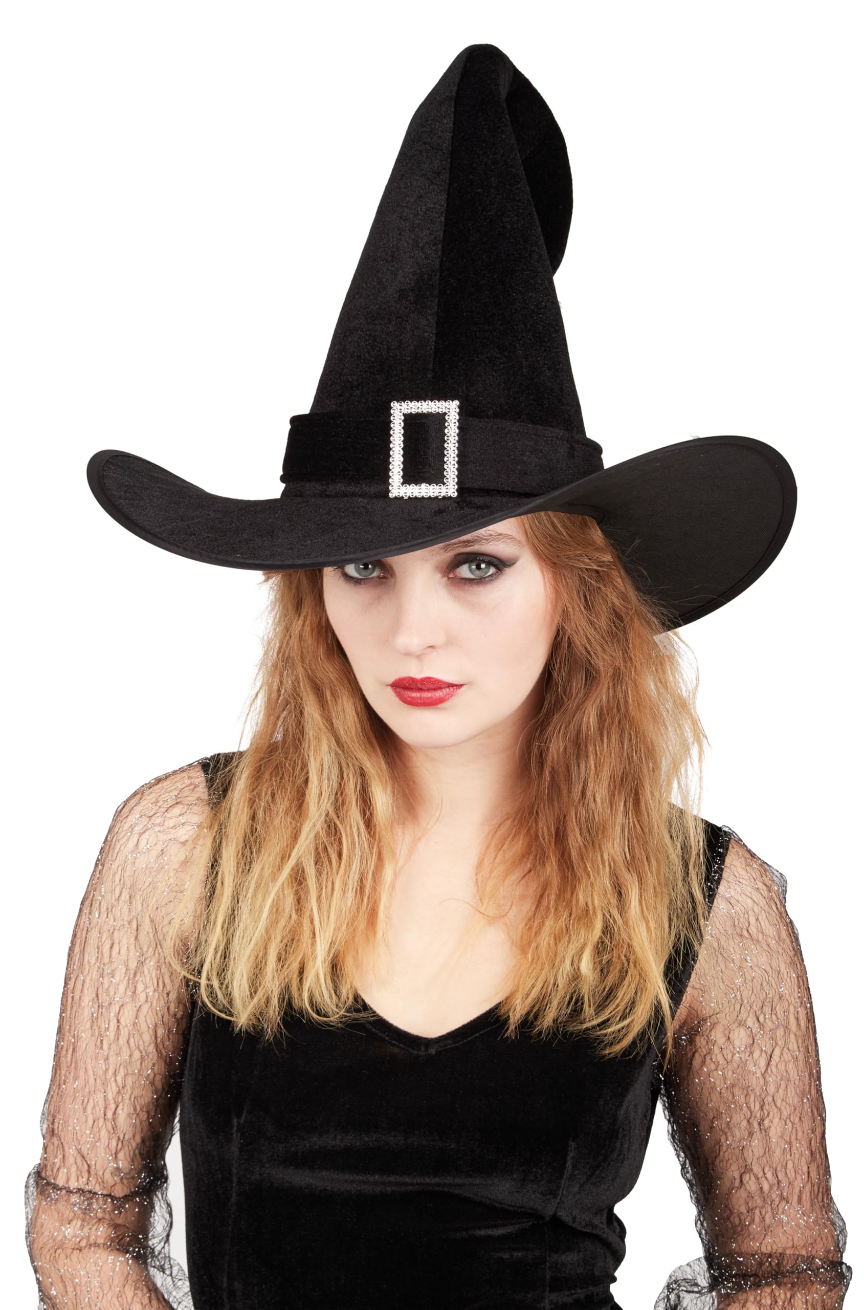 p-tit-clown-hexenhut-damen-halloween-kost-m-accessoire-schwarz image 6