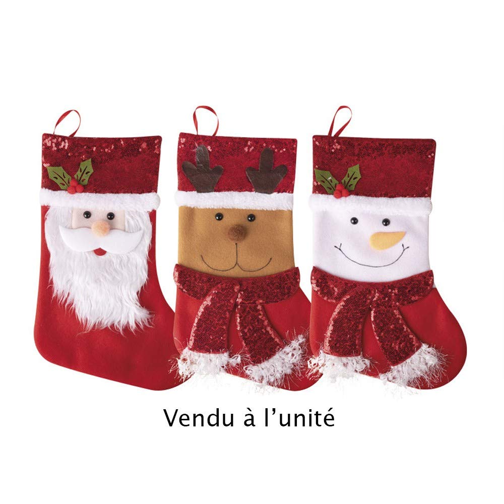 ptit-clown-weihnachtsstrumpf-pailletten-24-x-37-cm-rot image 2