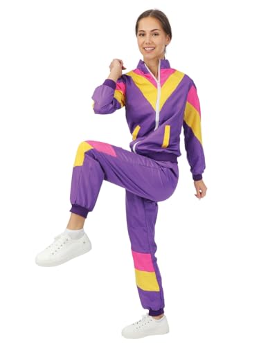 p-tit-clown-80er-trainingsanzug-damen-violett-gr-l image 6