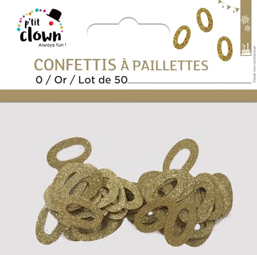 p-tit-clown-re21030-50-glitzer-konfetti-zahl-0-gold-50-st-ck image 5