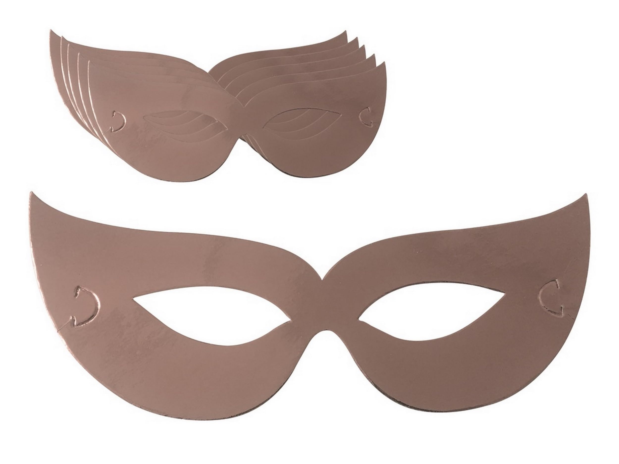 p-tit-clown-re33182-masken-6er-set-libelle-ros-gold image 1