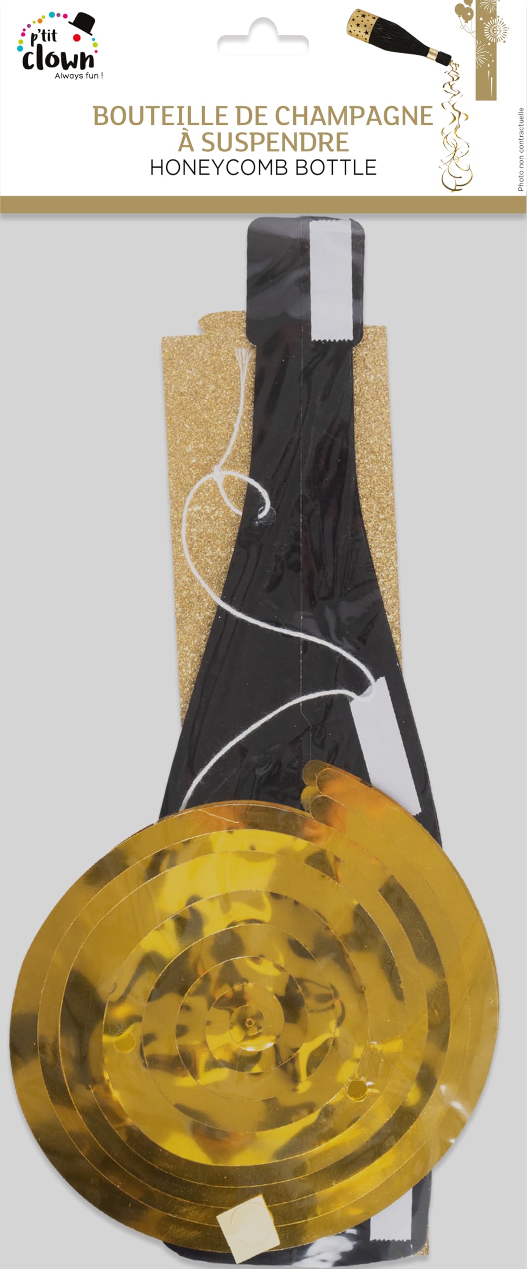 p-tit-clown-champagnerflasche-wabendeko-gold-schwarz-h-ngedeko image 3