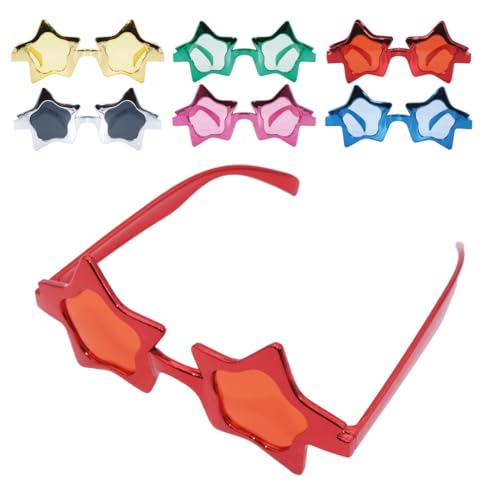 ptit-clown-35322-brille-etoile-metallic-kunststoff-mehrfarbig image 8