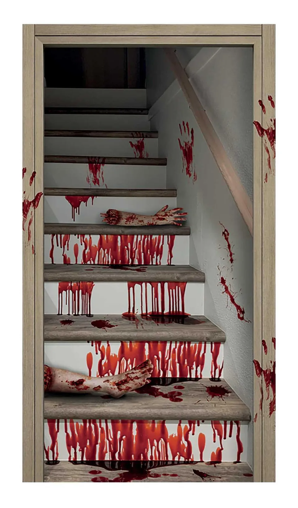 p-tit-clown-23497-t-rdekor-blutige-treppe-halloween image 1