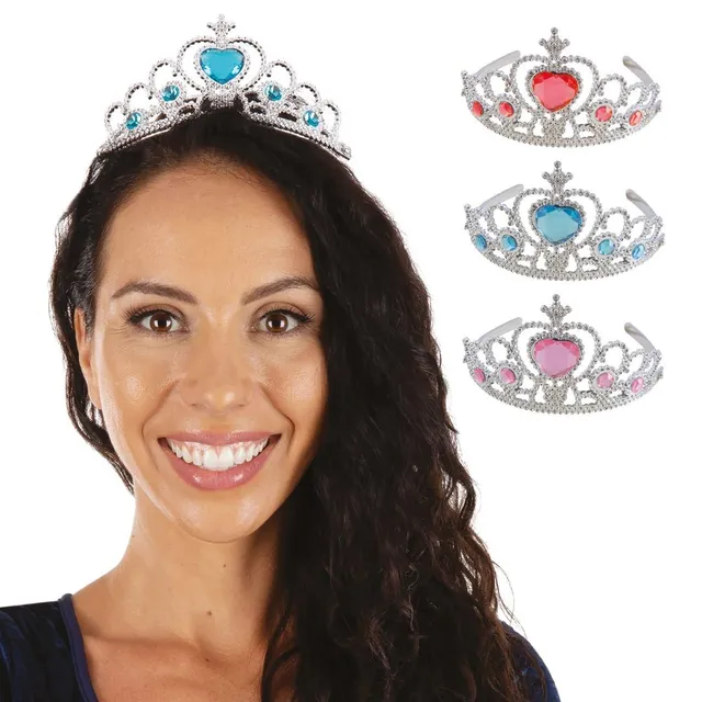 p-tit-clown-prinzessinnen-diadem-aus-kunststoff-3-modelle image 1