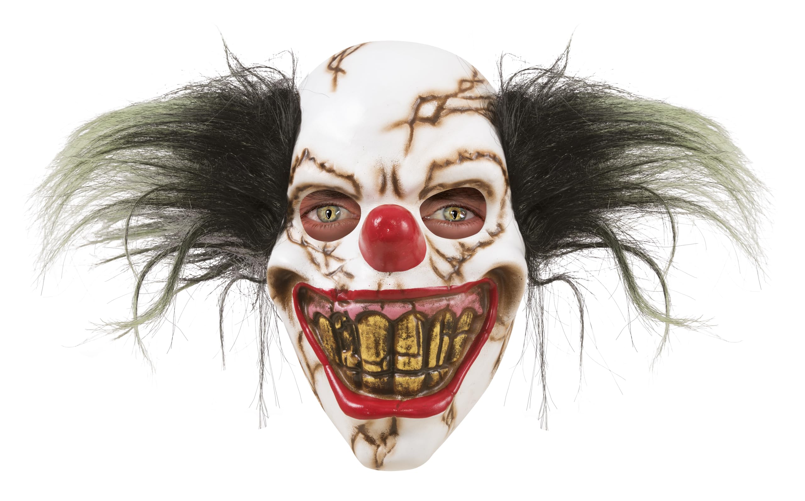 ptit-clown-clown-skelett-maske-f-r-erwachsene-mit-haar-polyurethan-halloween-mas image 1