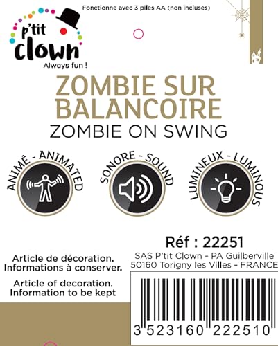 p-tit-clown-animierter-zombie-auf-schaukel-80-cm-mit-sound-und-licht image 6