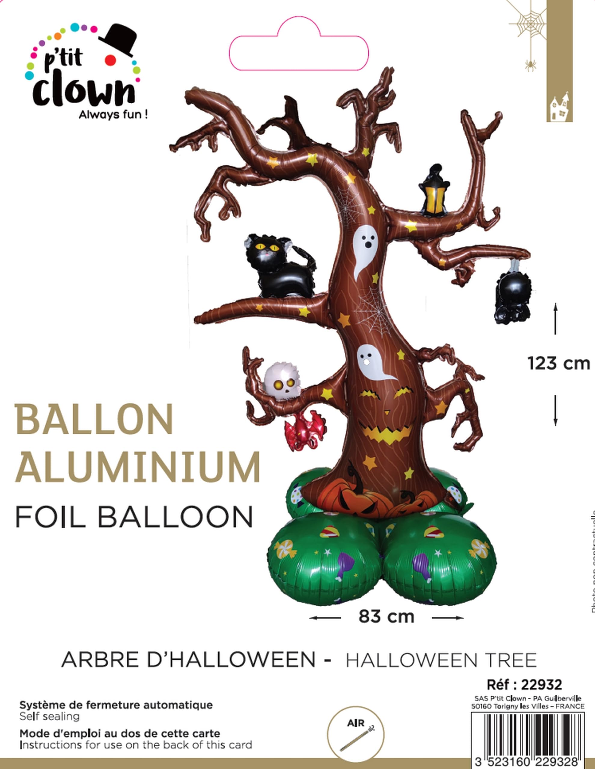 p-tit-clown-folienballon-baum-halloween-3d-123-cm image 2