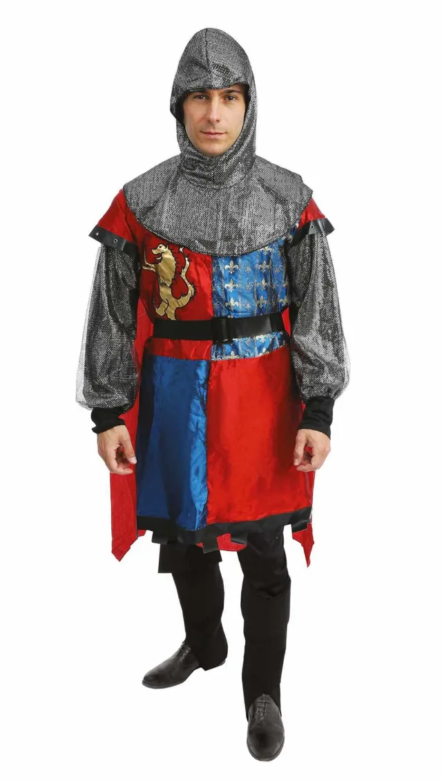 p-tit-clown-mittelalterliches-ritterkost-m-f-r-herren-authentisches-outfit-f-r-k image 1