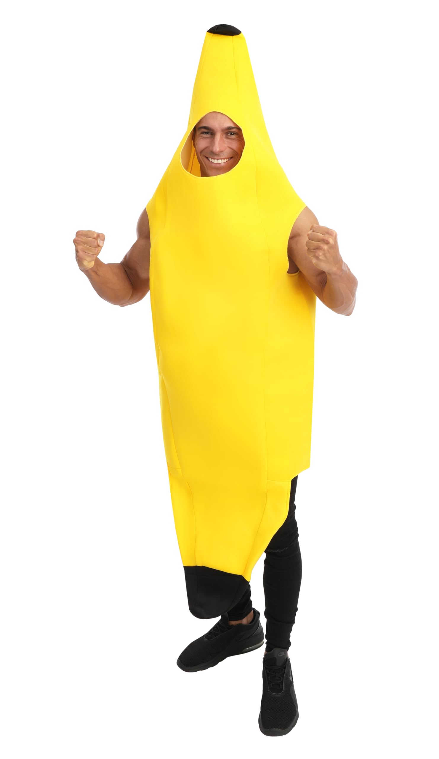 p-tit-clown-66767-bananen-kost-m-erwachsene-unisex-einheitsgr-e-polyester image 2