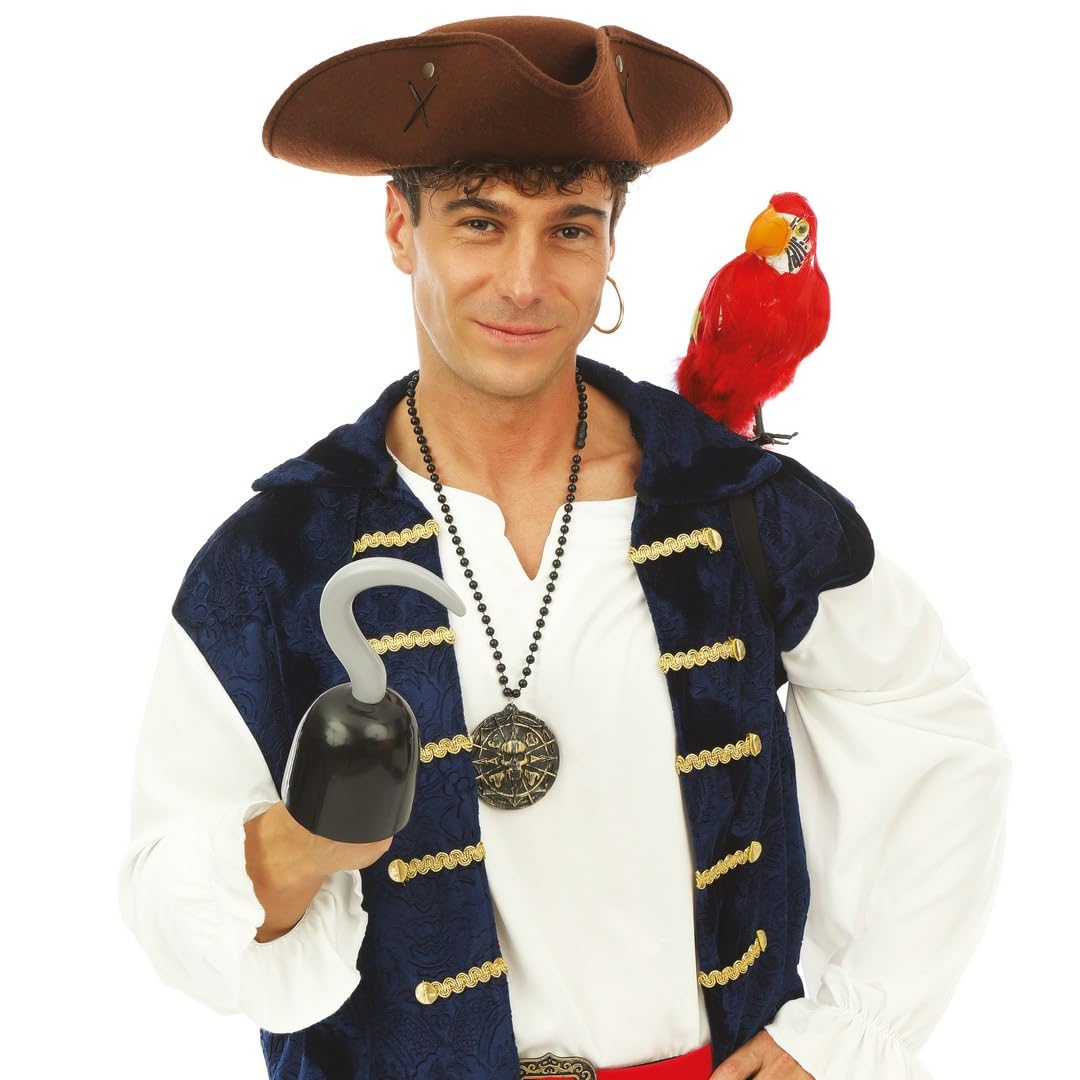 ptit-clown-36160-piratenhaken-kost-mzubeh-r-kunststoff-schwarz image 4