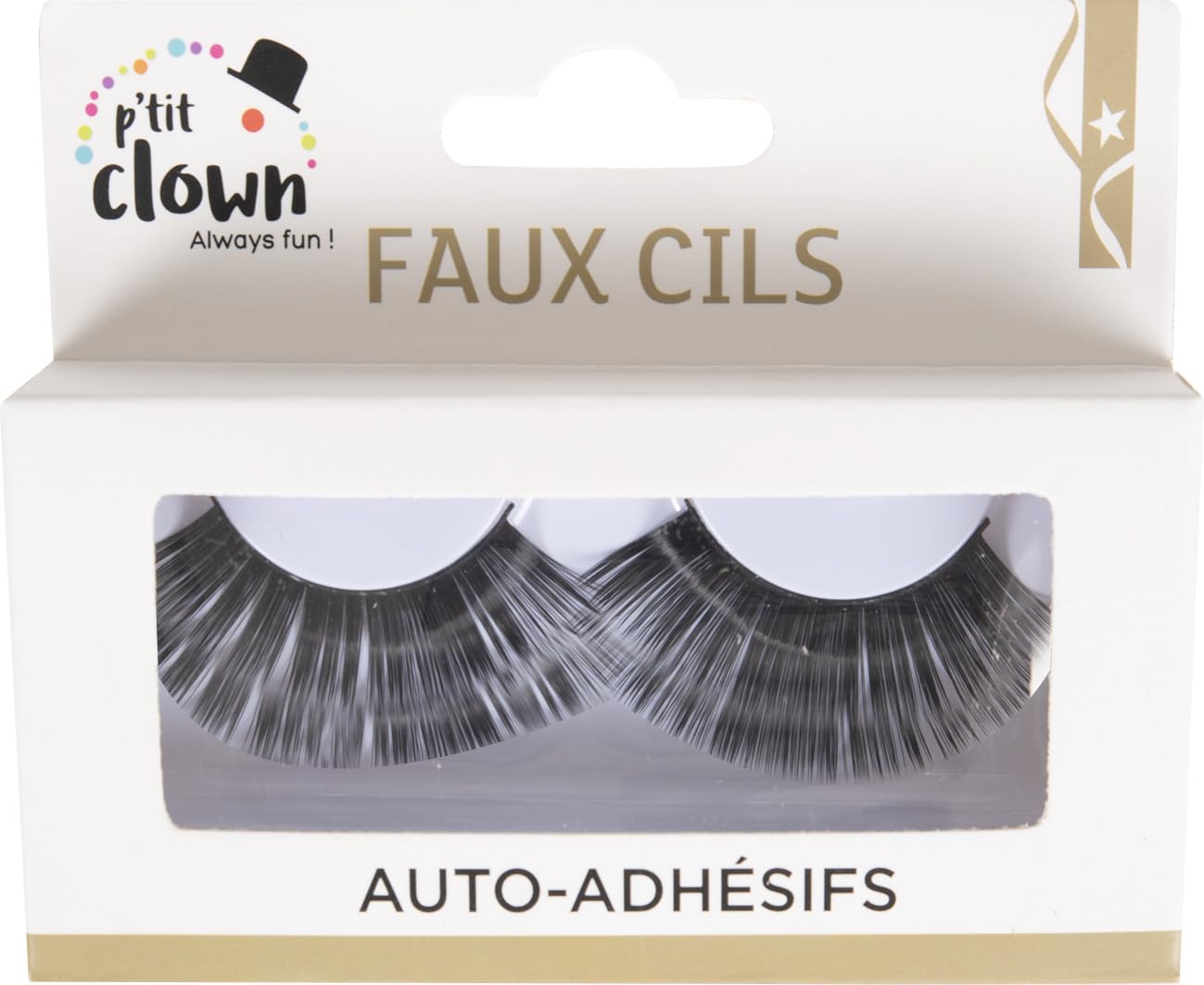 p-tit-clown-jumbo-falsche-wimpern-schwarz-erwachsene image 2