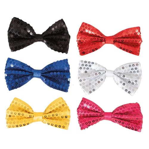 ptit-clown-fliege-mit-pailletten-sequins-schleife-party-accessoire image 4