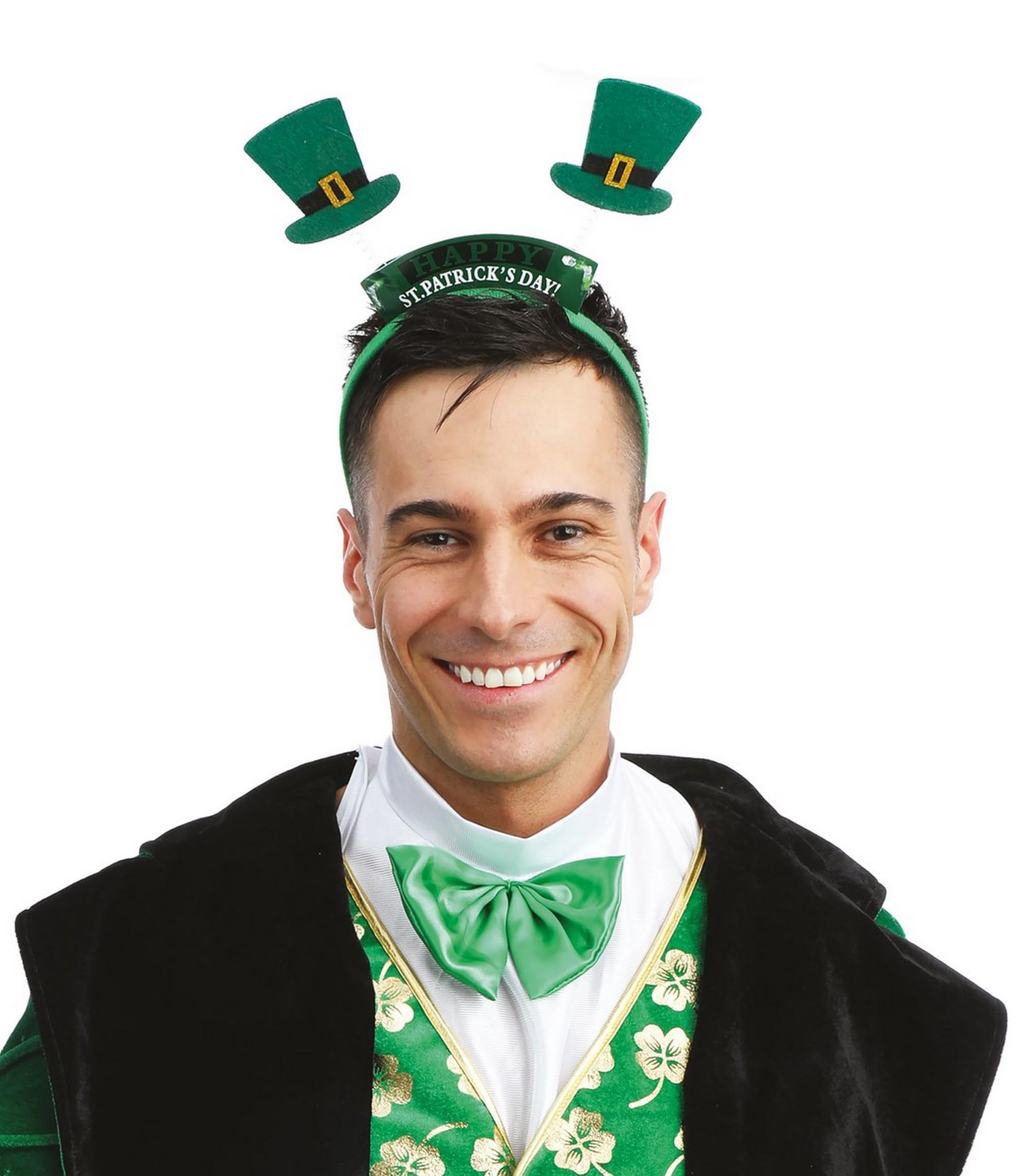 p-tit-clown-23241-haarreif-st-patrick-s-day-hut-gr-n-filz-kunststoff image 3