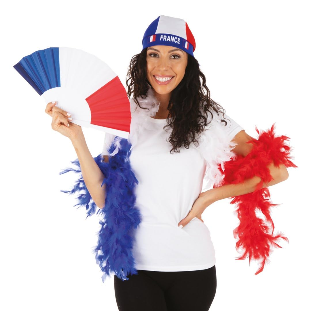 p-tit-clown-18120-faltf-cher-french-fan-blau-wei-rot-40-cm image 2