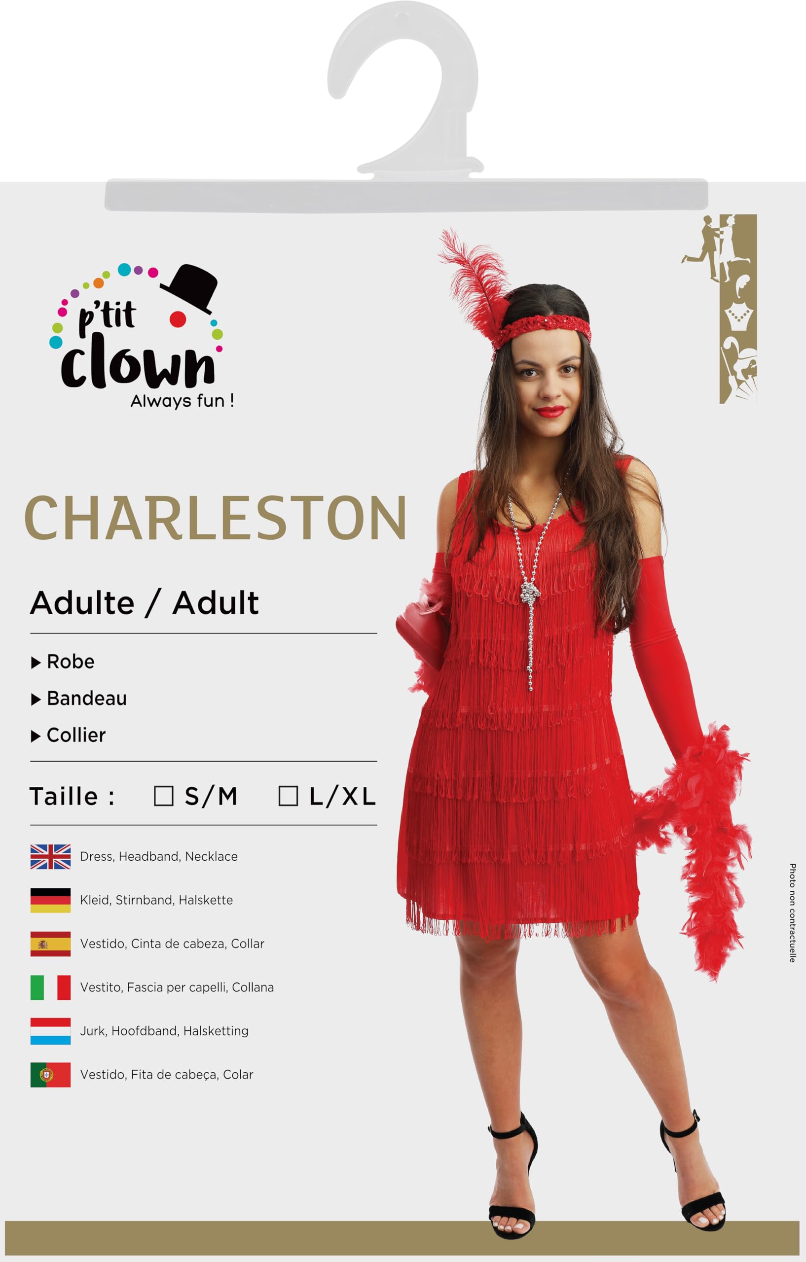 ptit-clown-charleston-kleid-damen-gar-onne-20er-jahre-flapper-polyester image 5