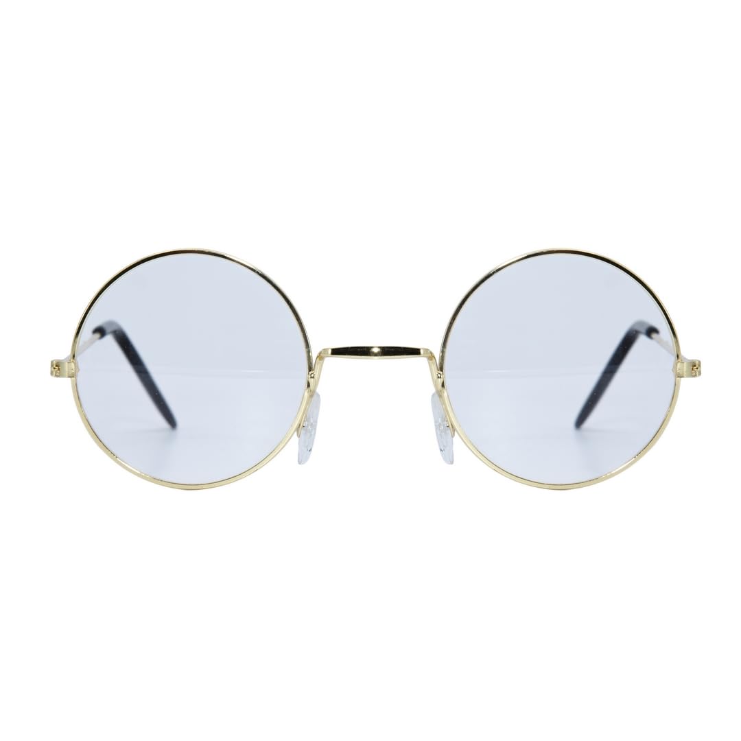ptit-clown-gef-lschte-brille-gold-kost-mbrille-ohne-st-rke-unisex image 1