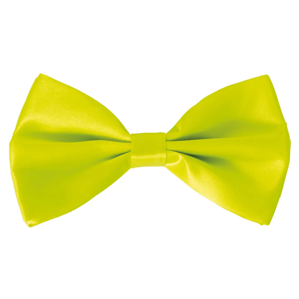 ptit-clown-11896-stoff-schleife-neongelb-einheitsgr-e image 1